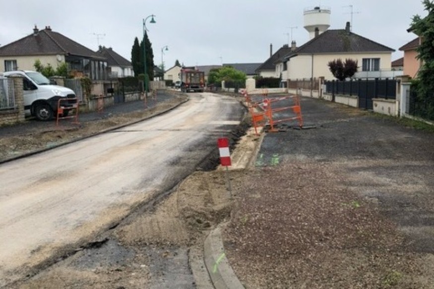 Saint-Just-Sauvage : les travaux de réhabilitation avancent rues Gambetta et Robespierre